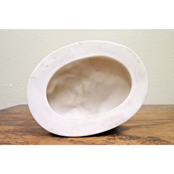 Antique French White Parisian Figurine - Boy And His Dog Figurine 11" - Picture 10 of 10